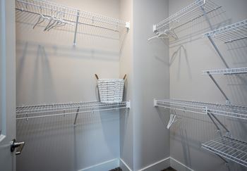 Large walk-in closets